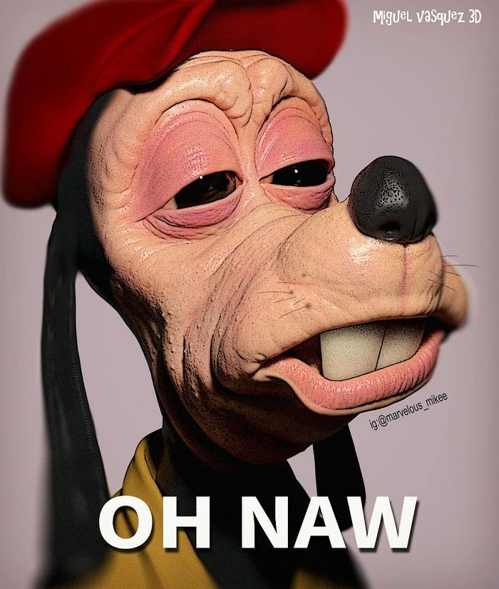 Tokoh Kartun Dunia Nyata